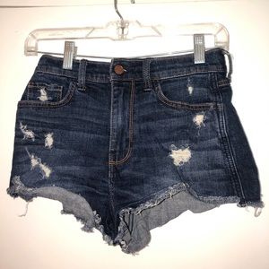 Hollister jean shorts